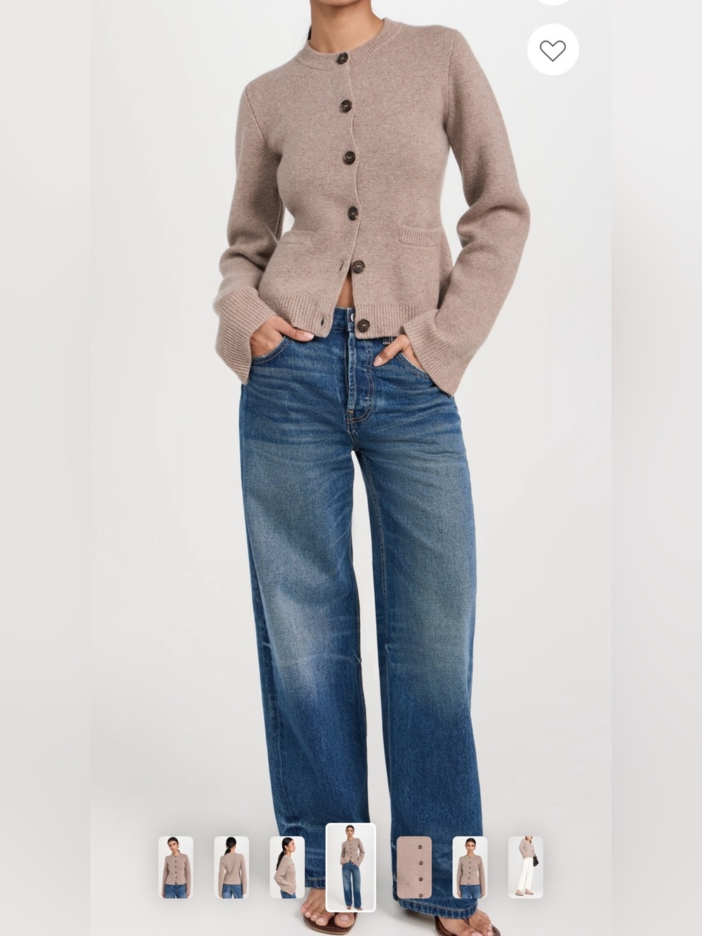 Jenni Kayne Cooper Cardigan - Taupe